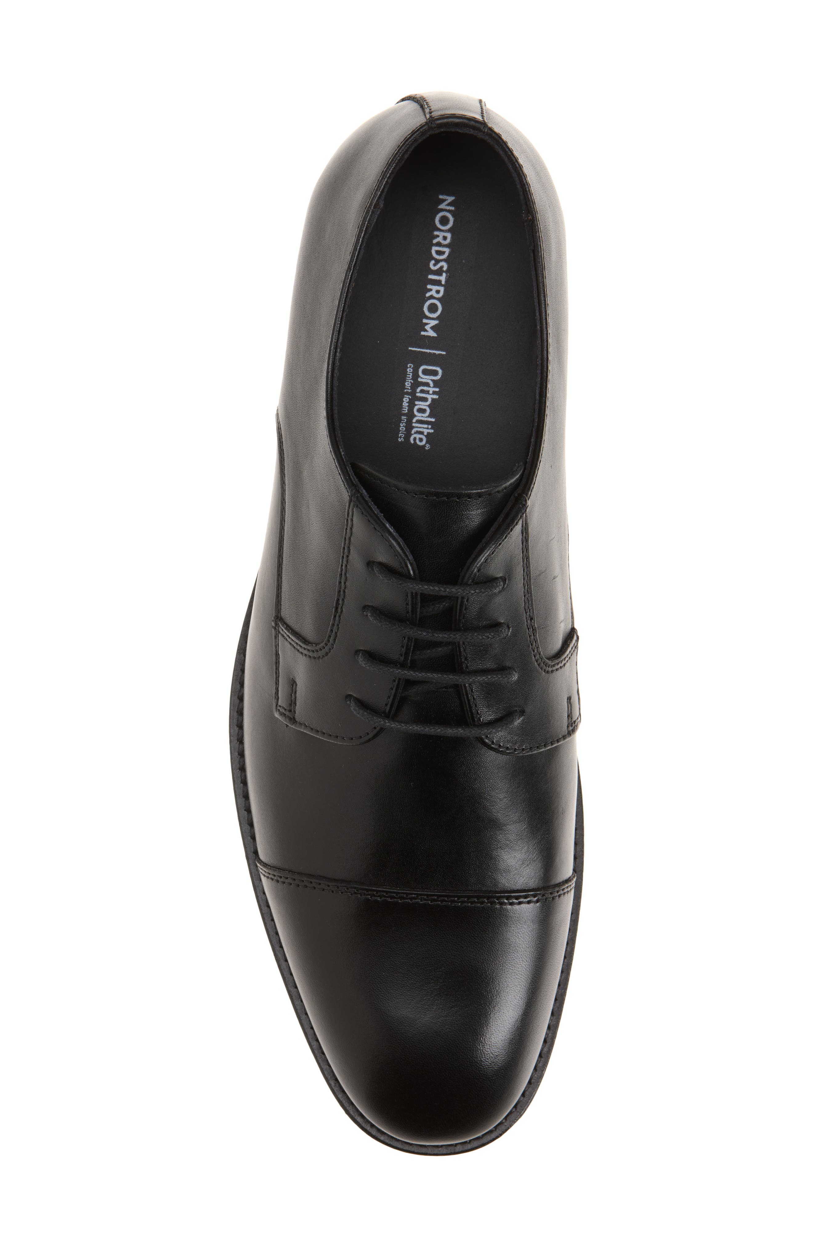 Martin Cap Toe Derby, Alternate, color, BLACK