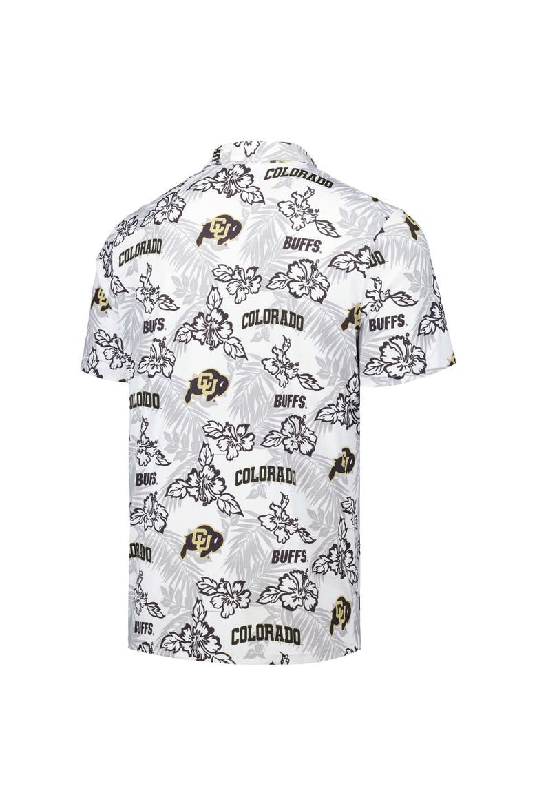 Men's Reyn Spooner  White Colorado Buffaloes Performance Polo, Alternate, color, White