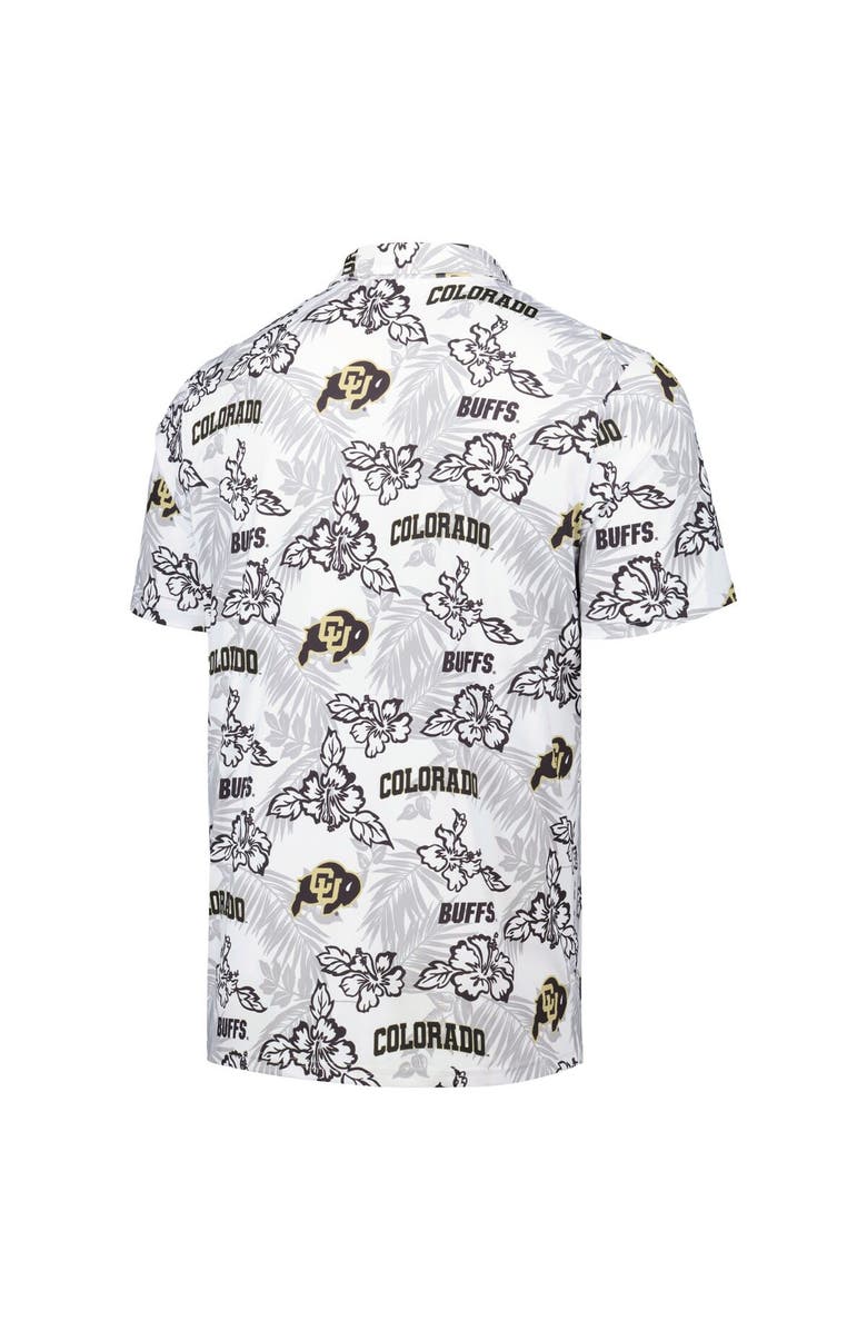 Reyn Spooner Men's Reyn Spooner White Colorado Buffaloes Performance Polo, Alternate, color, White