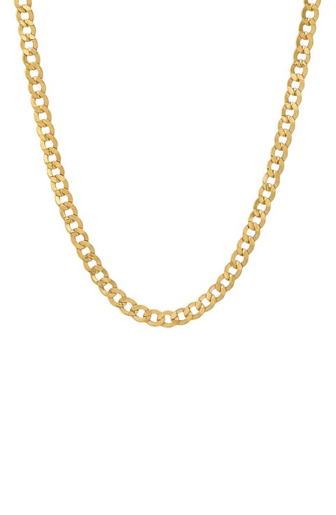 14K Gold Miami Cuban Link Chain Necklace