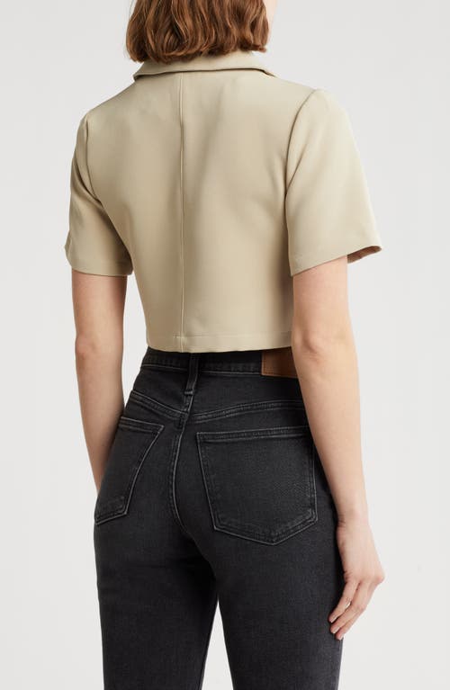 Love By Design Barcelona Short Sleeve Crop Utility Jacket
