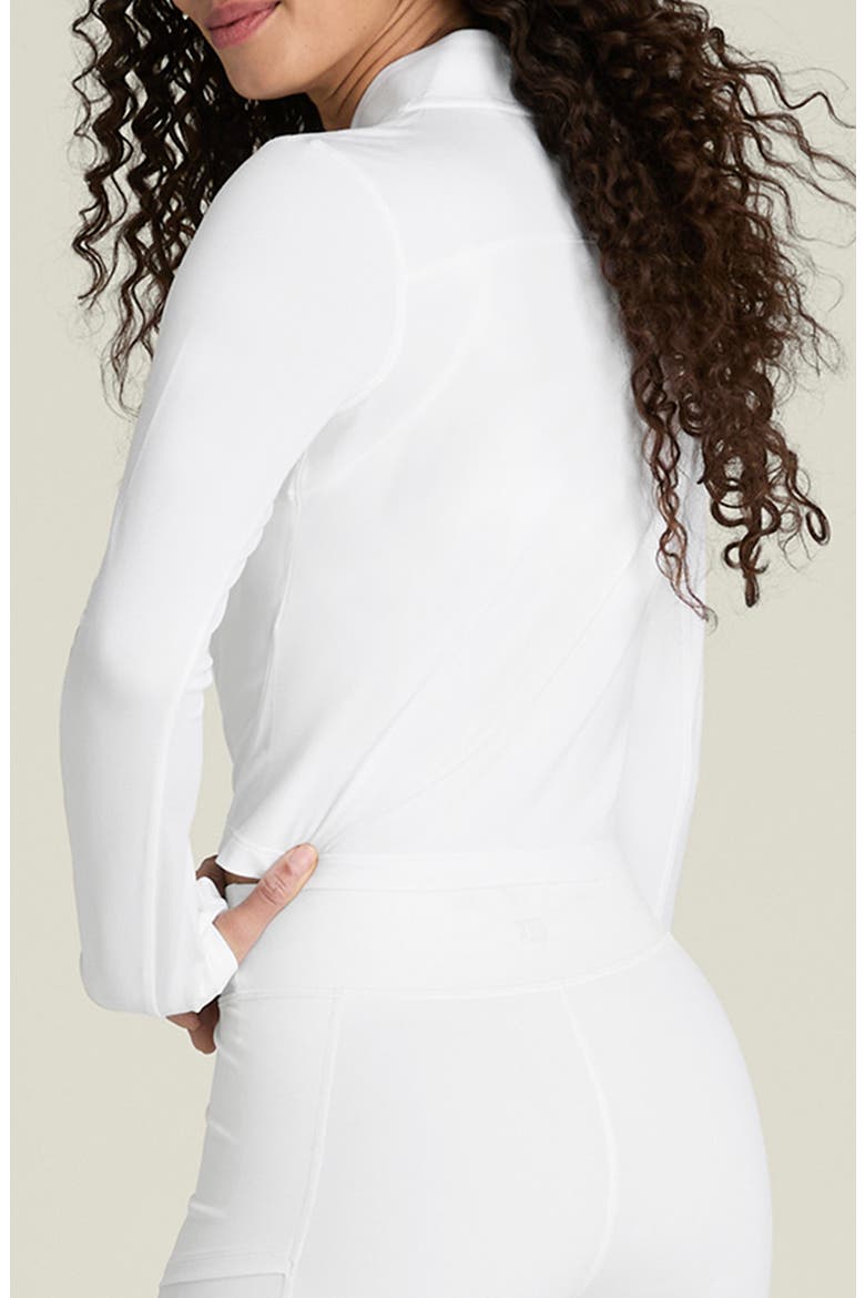 All Day Full Zip Jacket, Alternate, color, BRIGHT WHITE