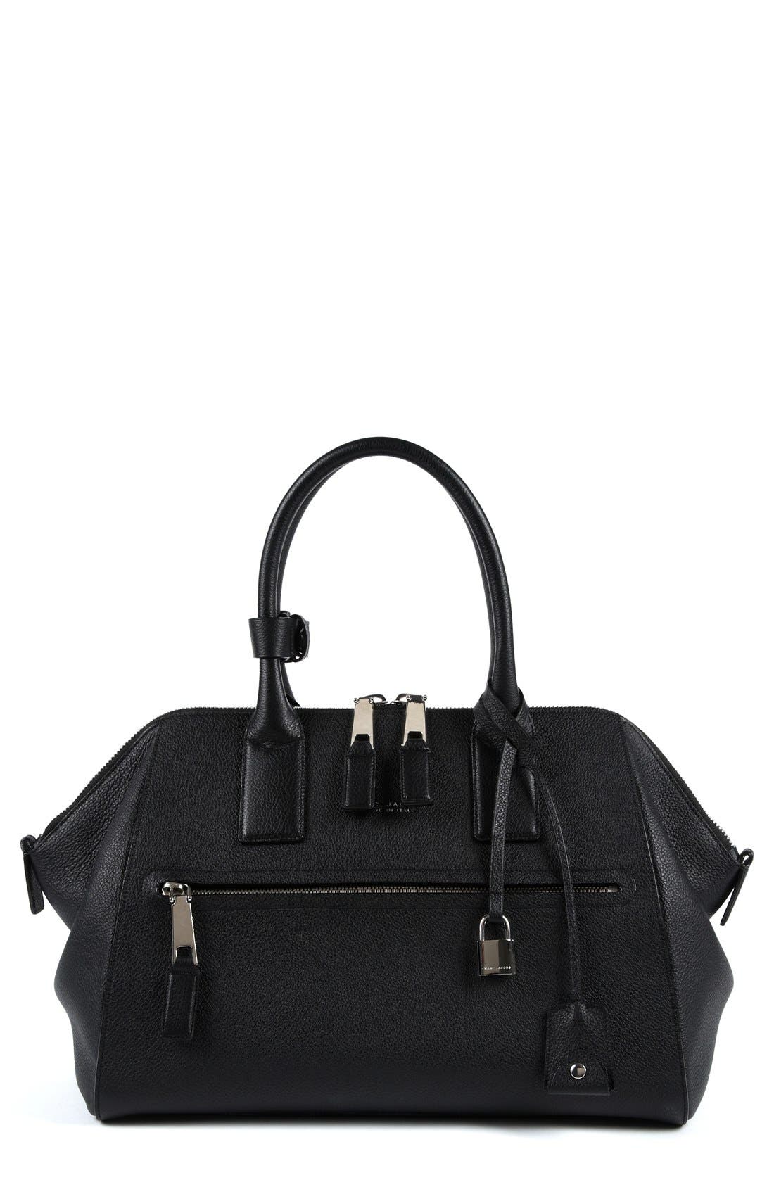 Marc Jacobs 'Medium Incognito' Leather Satchel, Main, color, 