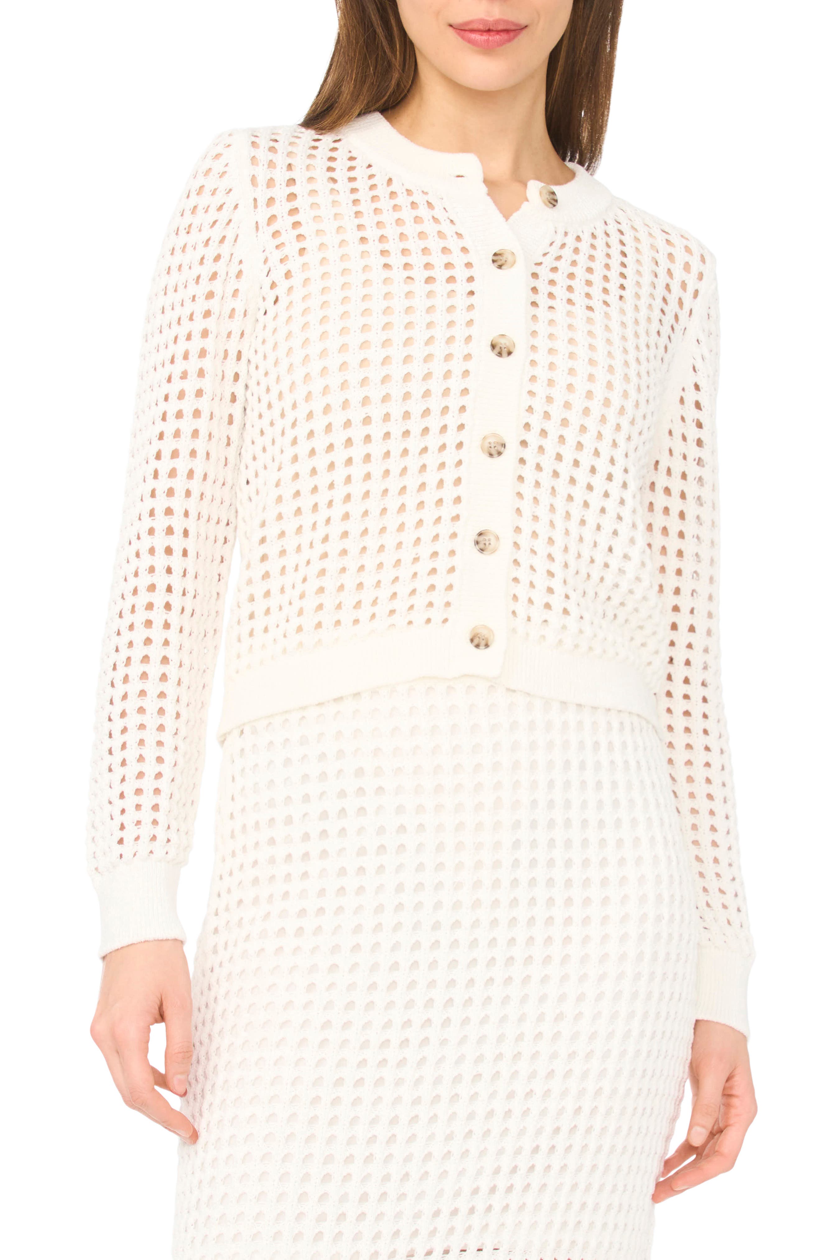 Open Knit Cardigan