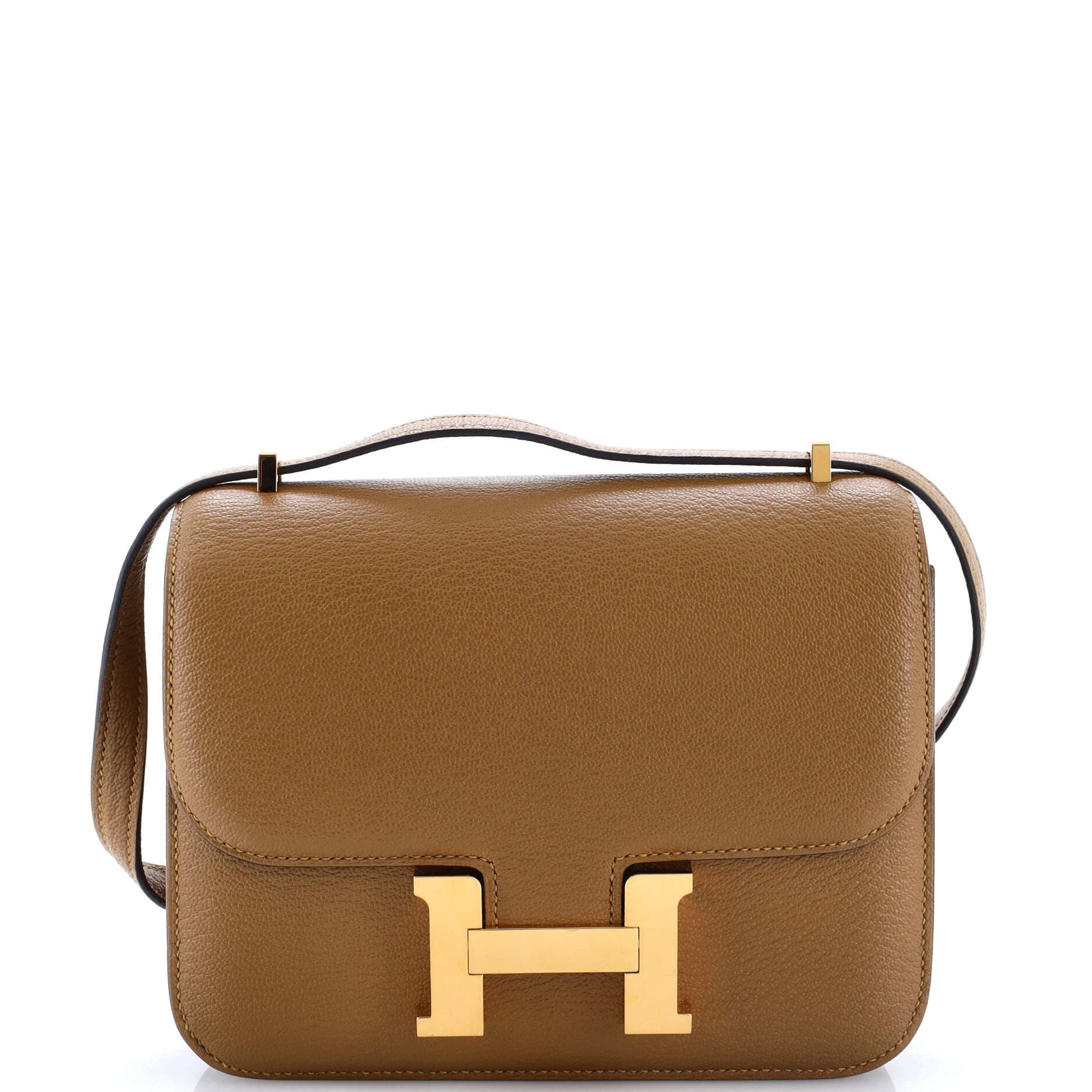 Pre-Owned Hermes Constance NM Bag Chevre Mysore 18, Main, color, 