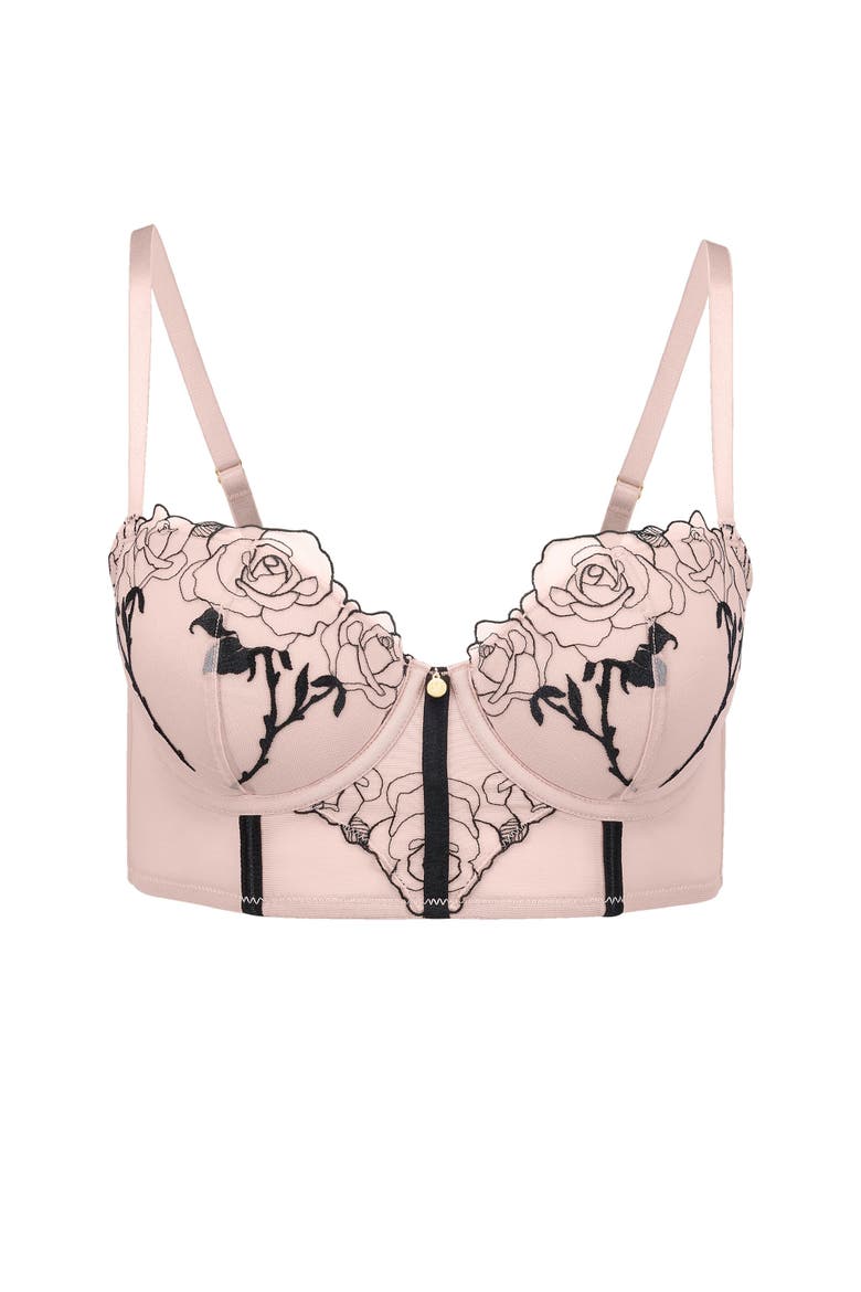 Rosita Contour Demi Bra, Alternate, color, Medium beige