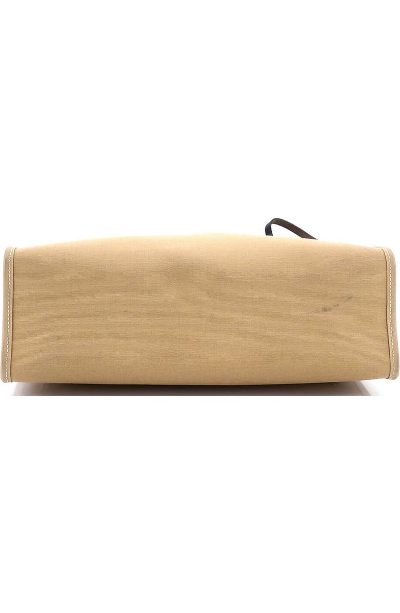 Pre-Owned Hermes Herbag Zip Leather and Toile 31, Alternate, color, Trench