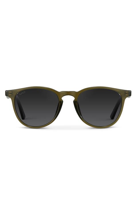 Rowan - 52mm Round Polarized Sunglasses