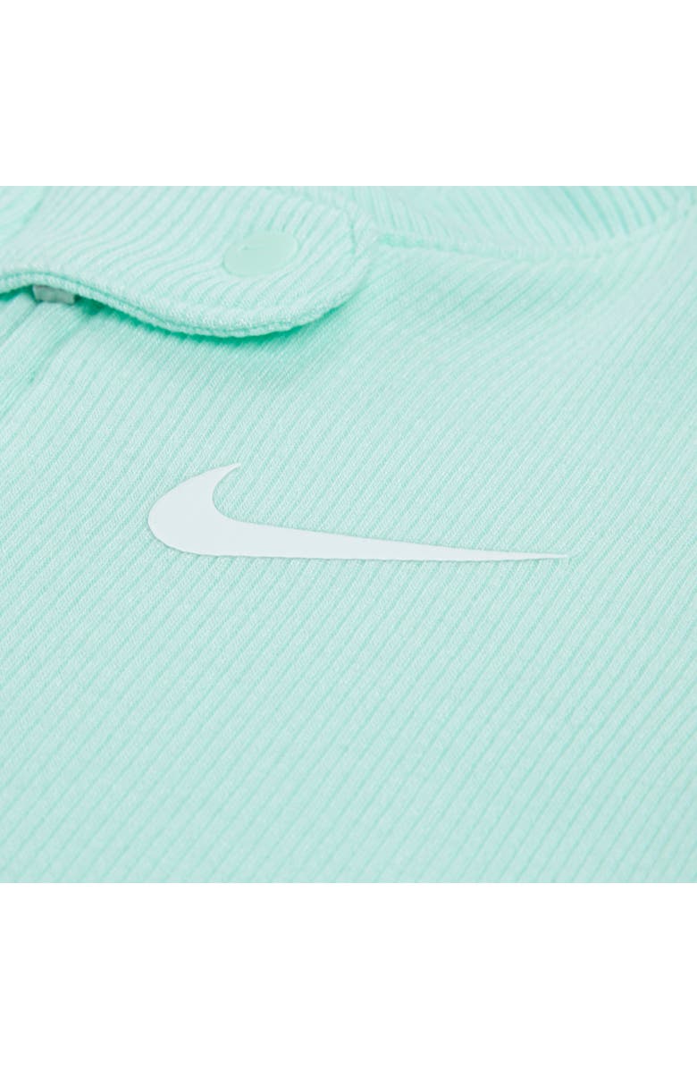 Nike Rib Knit Footie, Alternate, color, Mint Foam