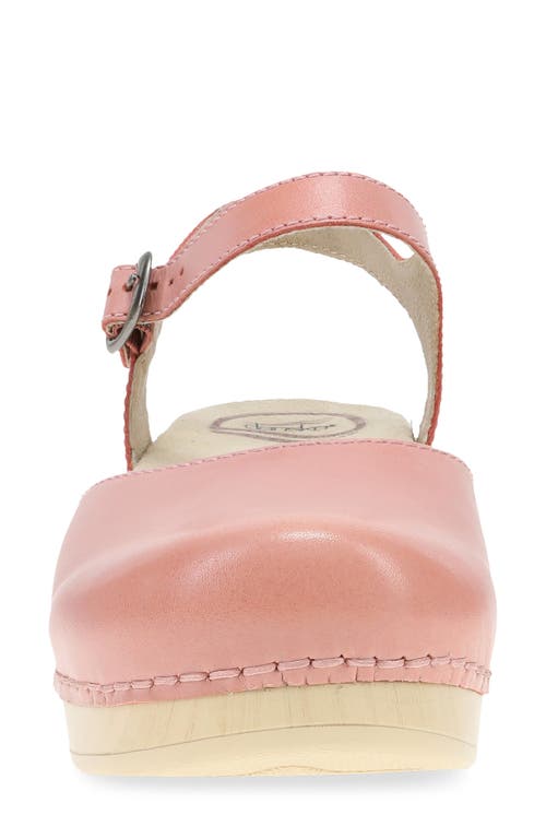 Dansko 'sam' Clog In Petal Calf