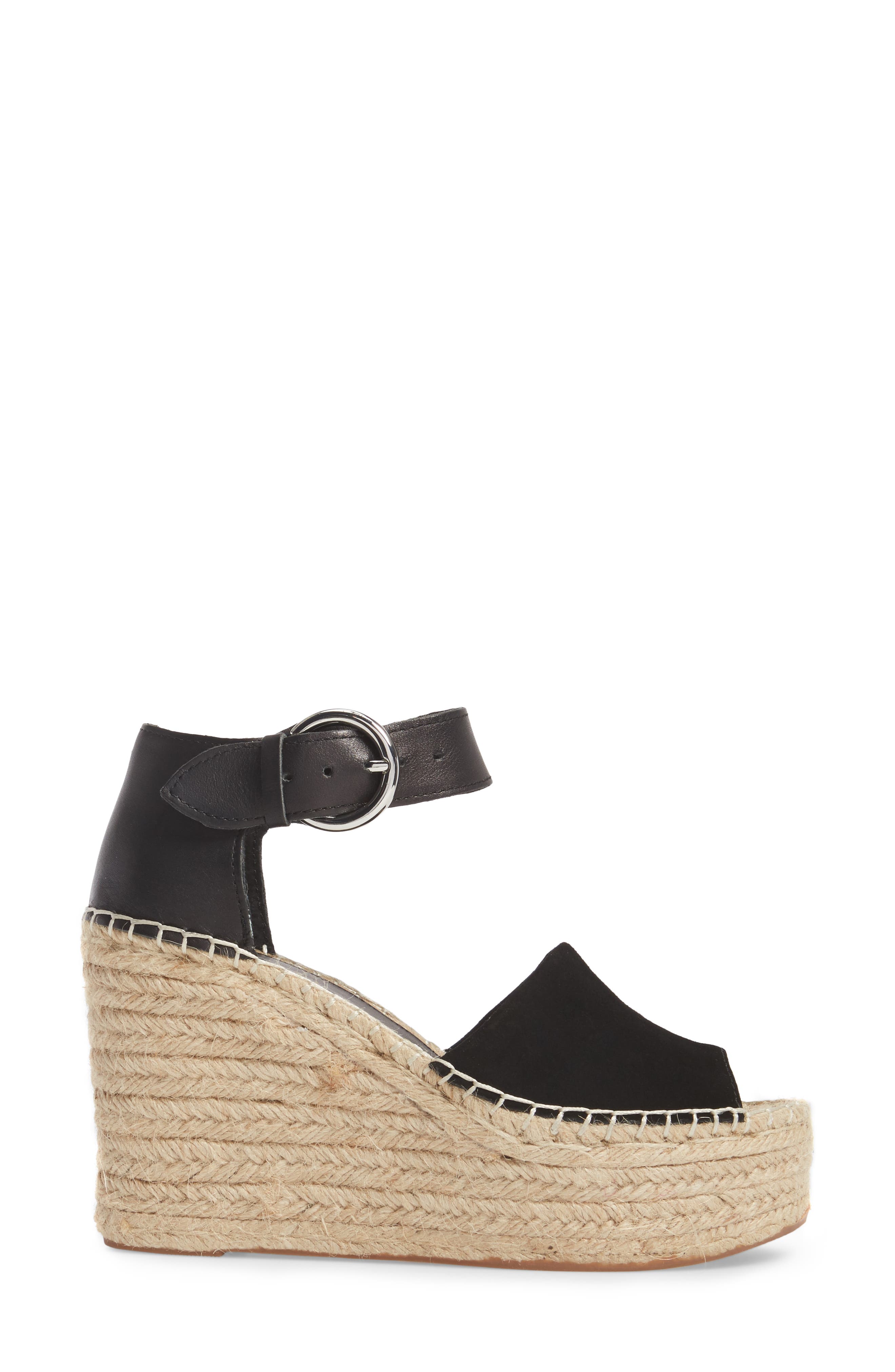 Marc Fisher LTD Alida Espadrille Platform Wedge, Alternate, color, 