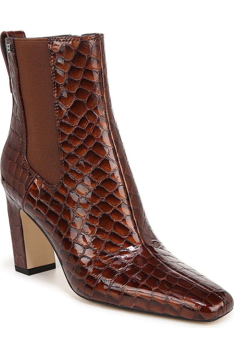 SARTO by Franco Sarto Flexa Blis Bootie, Main, color, Medium Brown