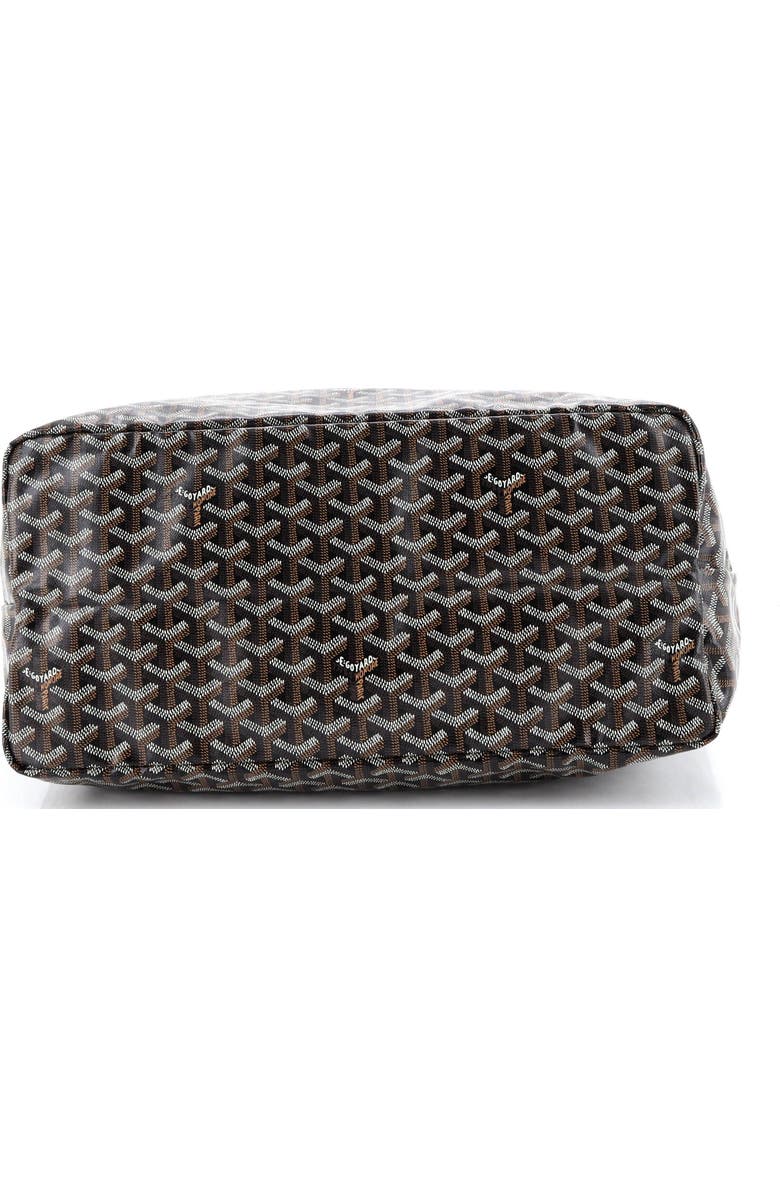 Pre-Owned Goyard Saint Louis Tote Coated Canvas GM, Alternate, color, Black