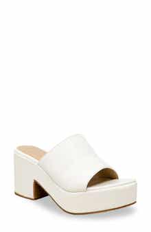 CHASE AND CHLOE Nelly Platform Slide Sandal