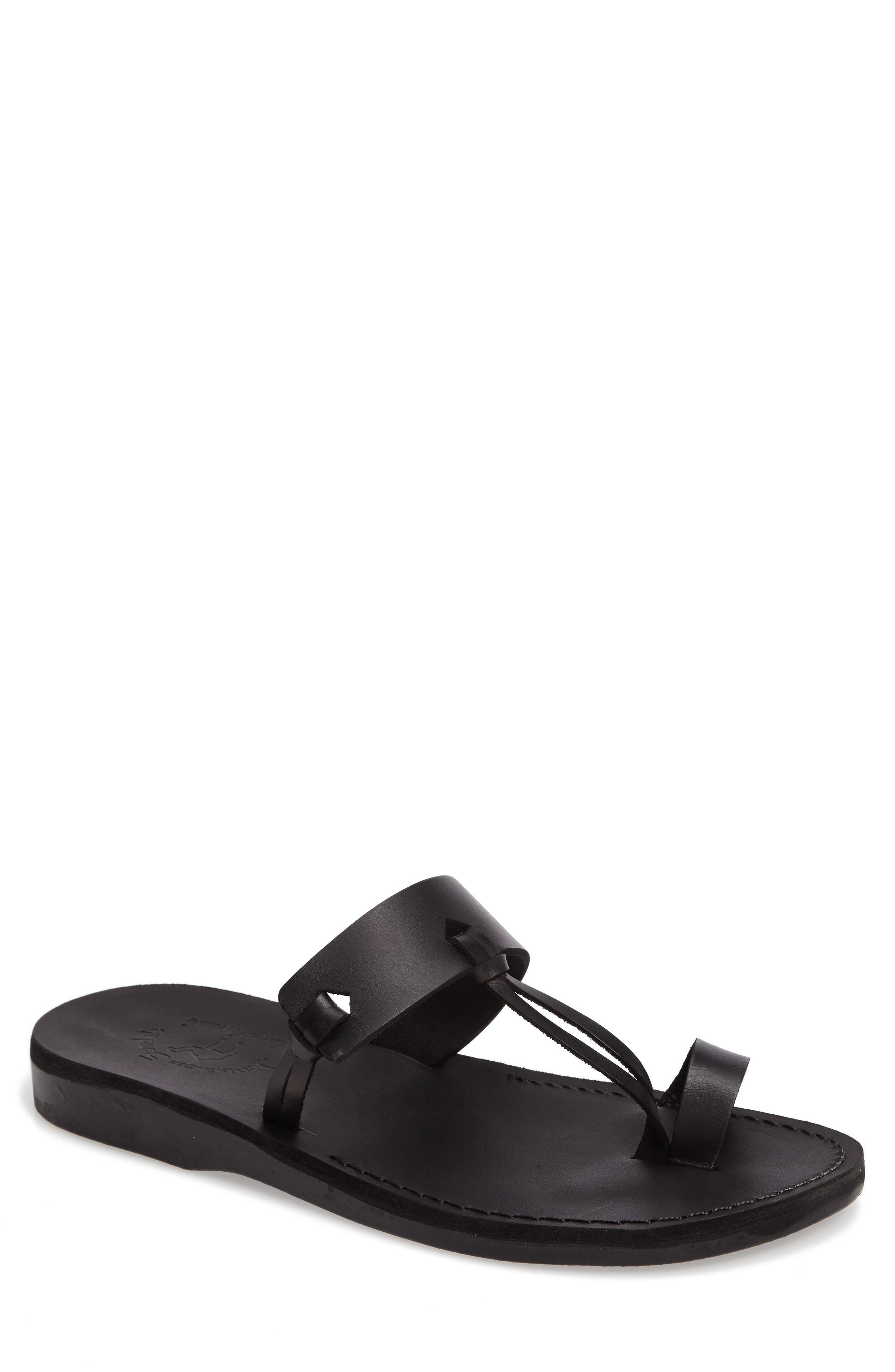Jerusalem Sandals David Toe-Loop Sandal, Main, color, 