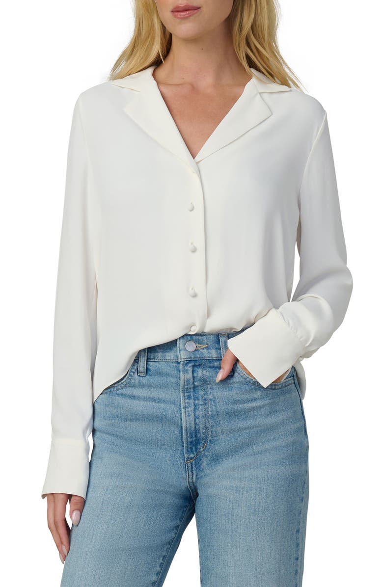 Joe's The Mia Button-Up Shirt, Alternate, color, Ecru