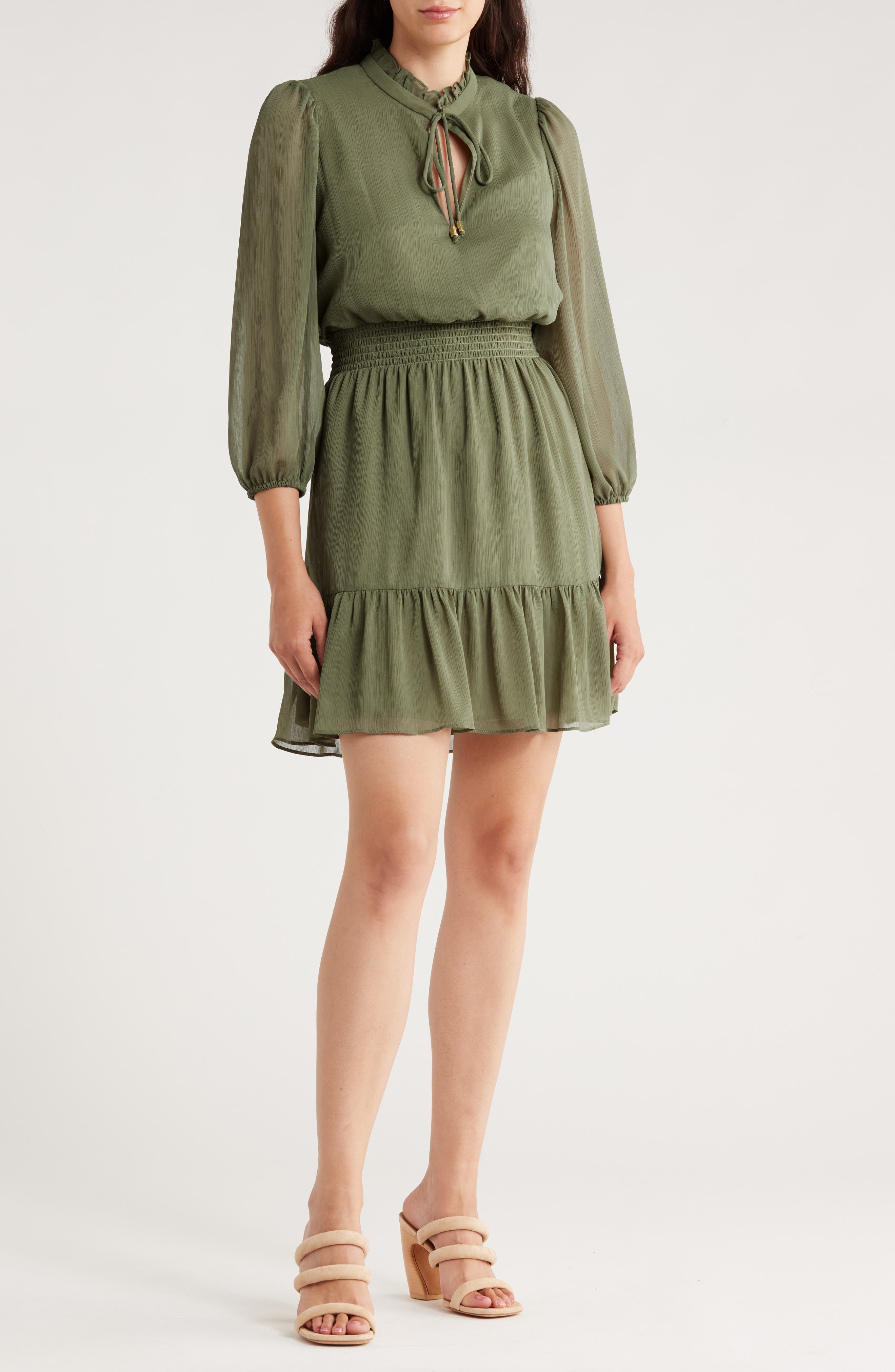 Vince Camuto Yoryu Chiffon Tiered Dress