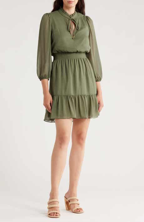 Vince Camuto Yoryu Chiffon Tiered Dress