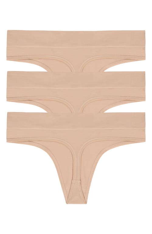 Dkny Litewear Seamless Thong In Glow