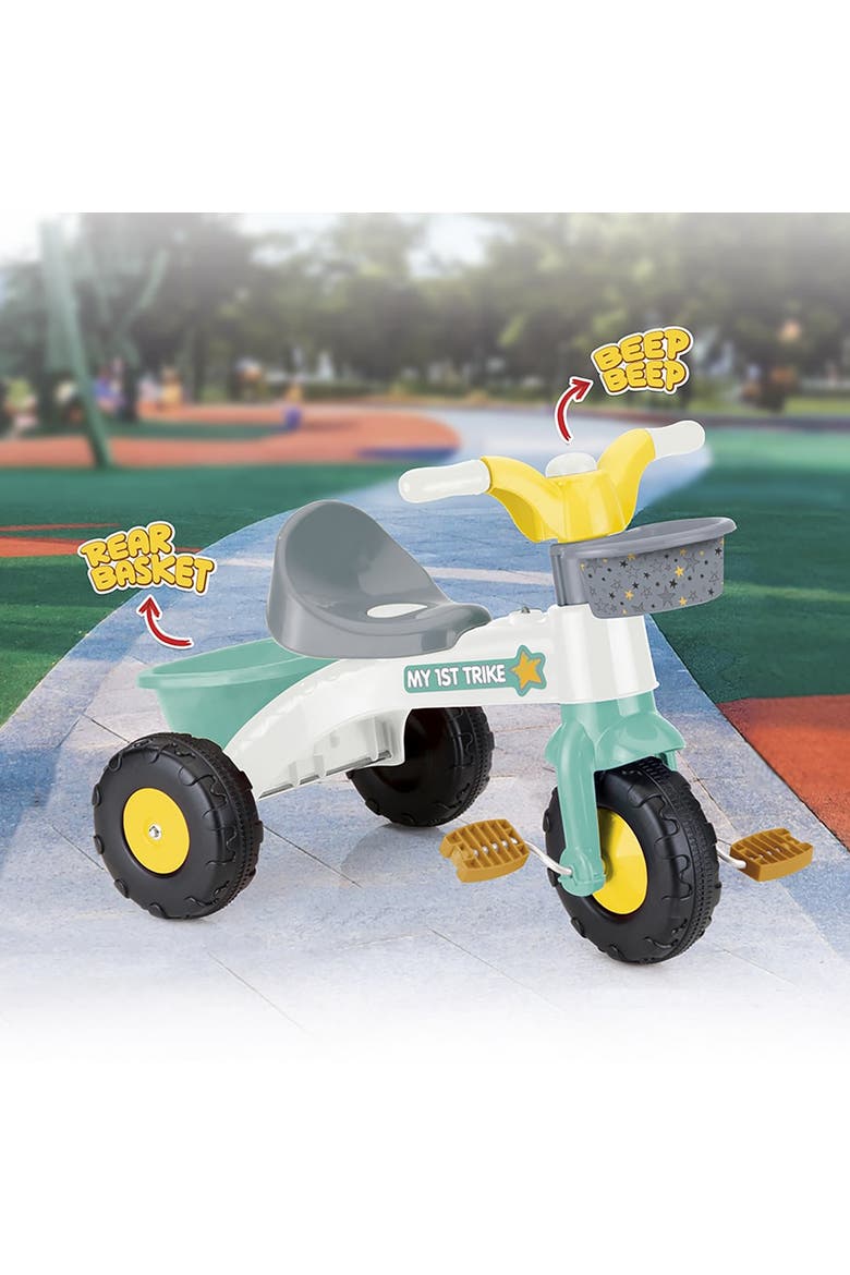 My First Trike White, Green, Yellow  Ages 2+, Alternate, color, Multicolored