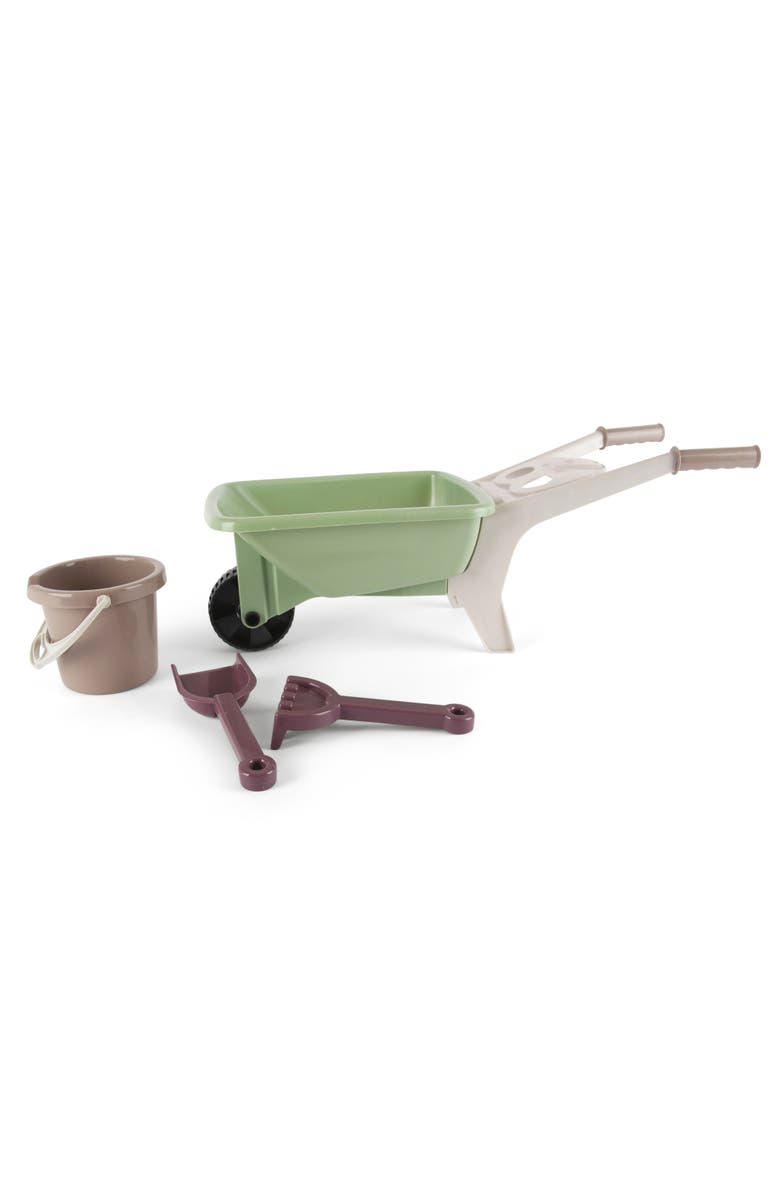 Dantoy Green Garden Wheelbarrow 4 Piece Playset, Alternate, color,