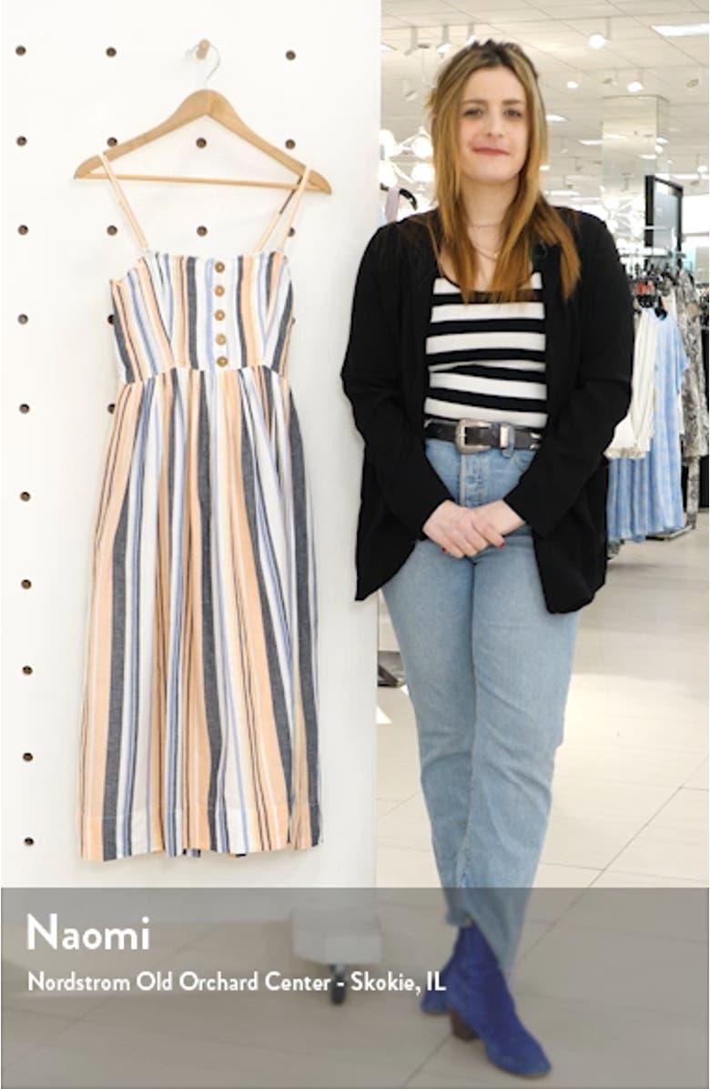 Lilah Strapless Midi Dress, sales video thumbnail