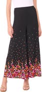 Vince Camuto Print Pull-On Wide Leg Pants