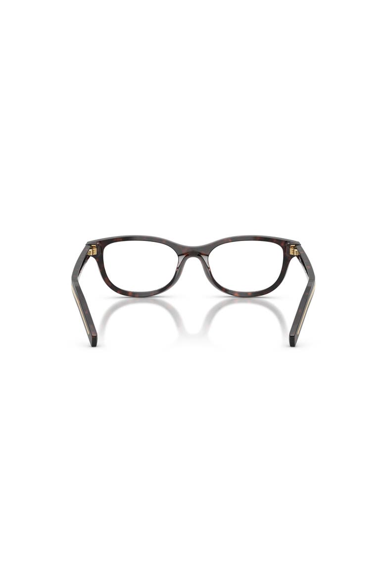 50mm Oval optical glasses, Alternate, color, Tortoise