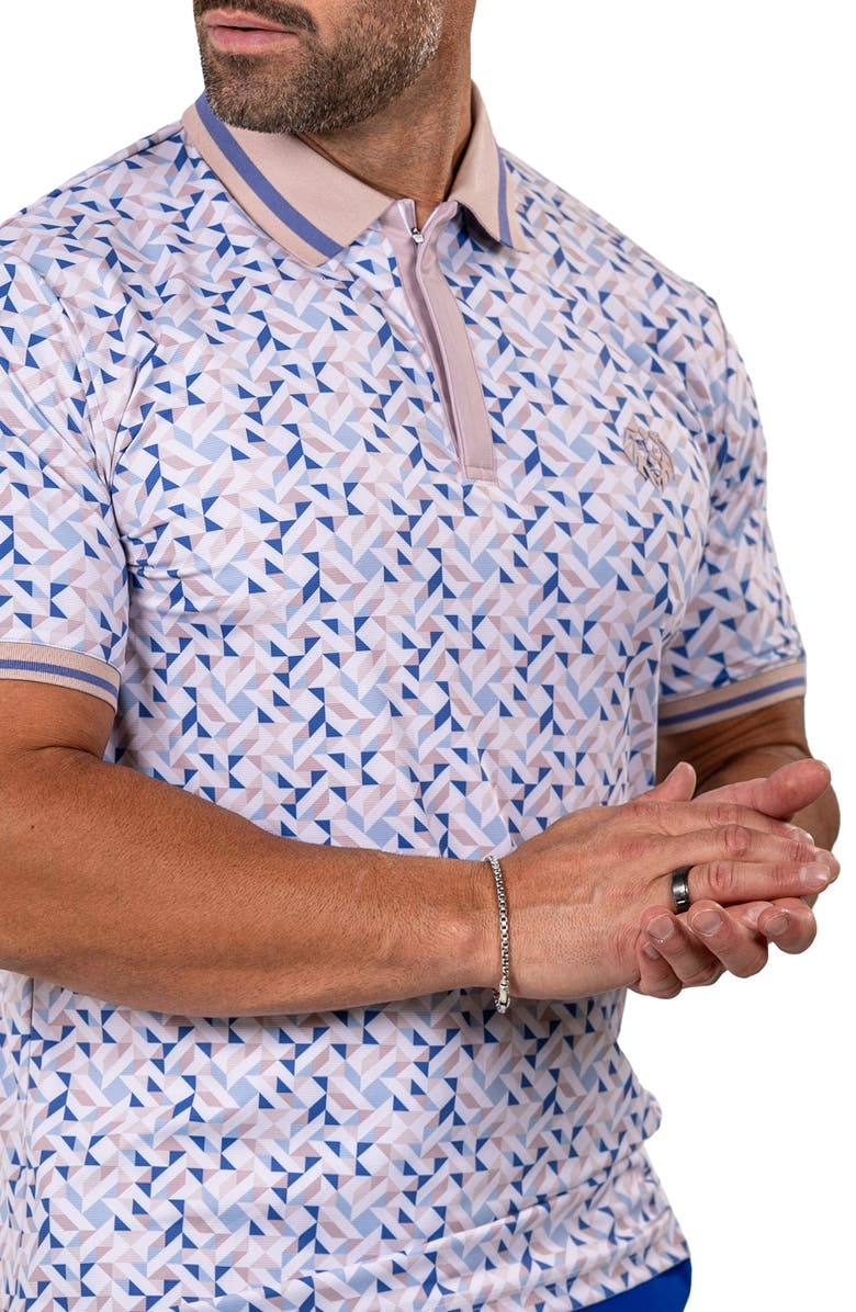 Maceoo Martyr0009 Golf Polo, Alternate, color, White