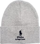 Polo Ralph Lauren Cotton Polo Pony Beanie