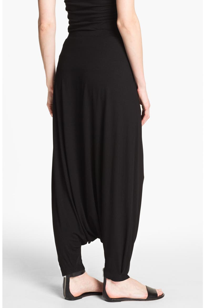 Harem Pants, Alternate, color, BLACK