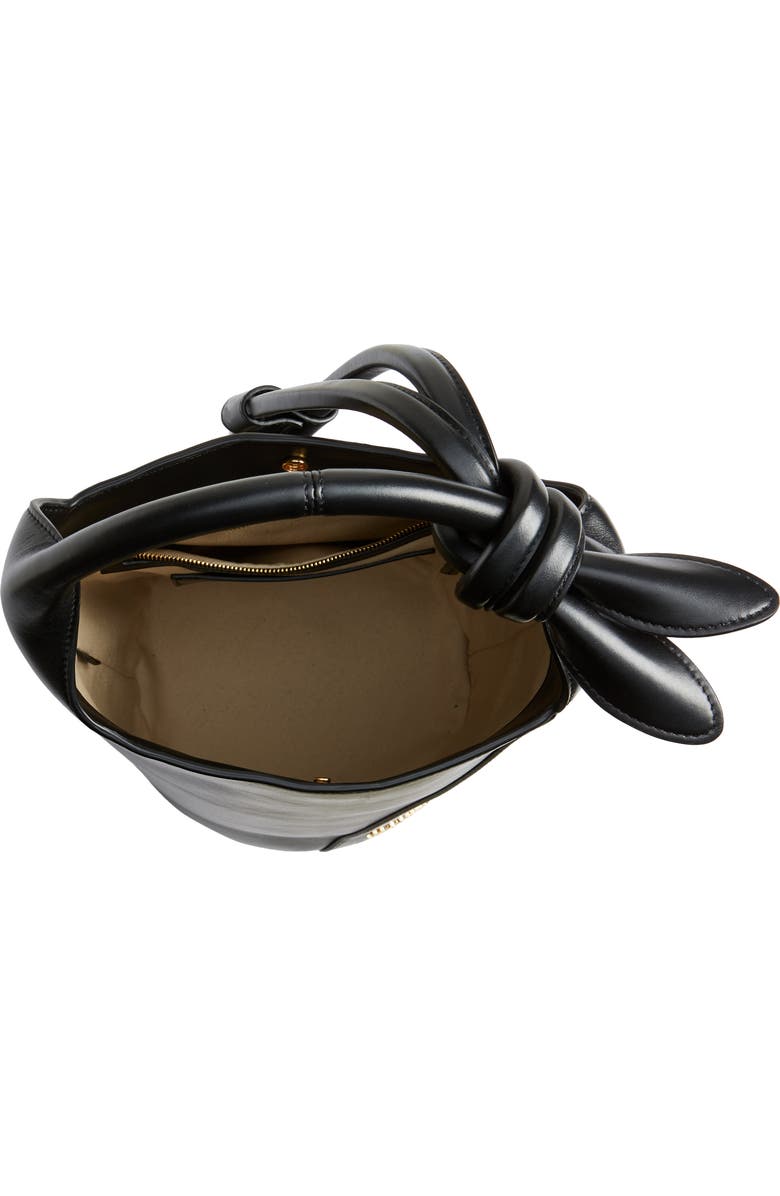 Jacquemus Le Petit Tourni Leather Bucket Bag, Alternate, color,