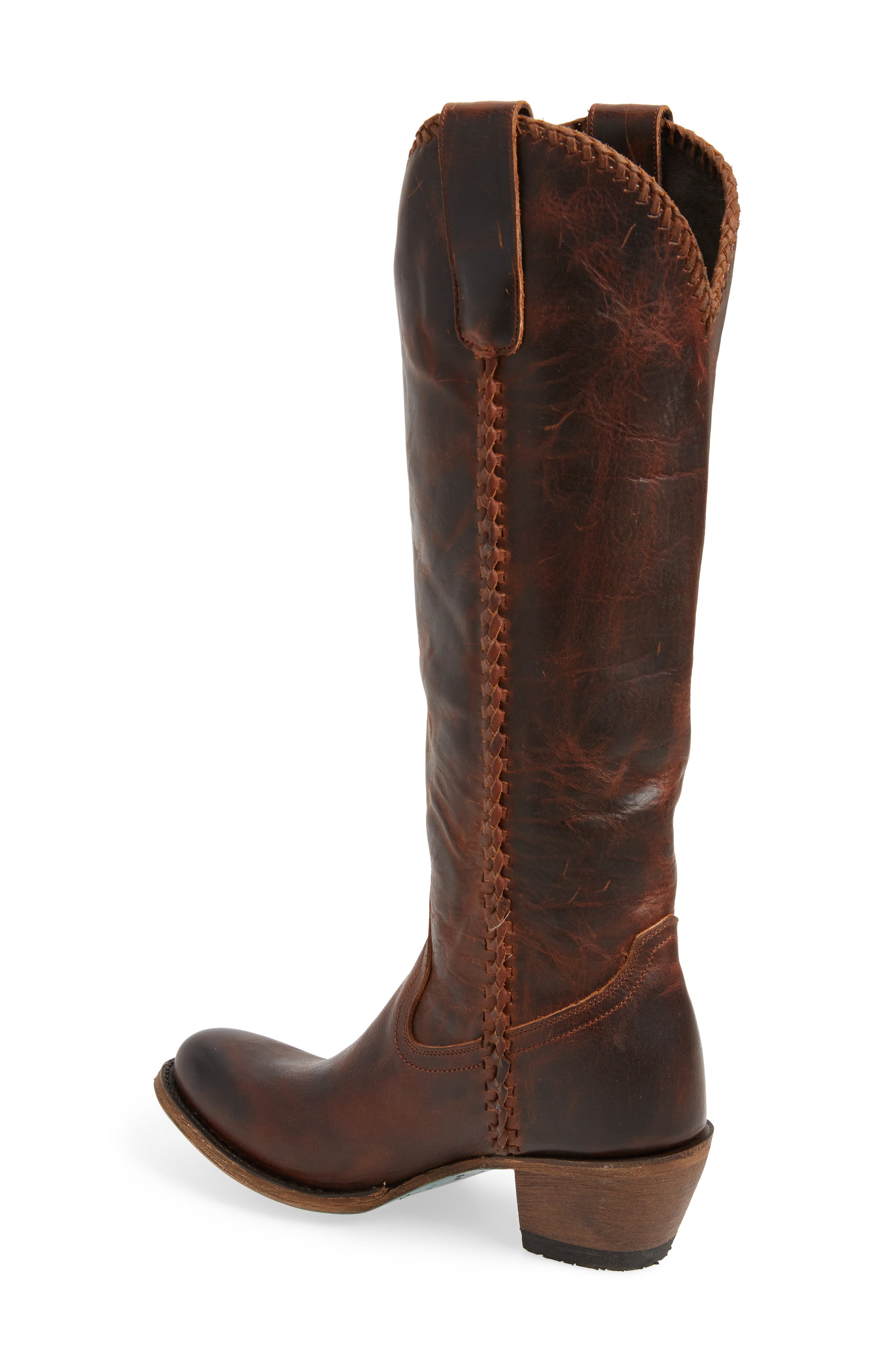 Lane Boots Plain Jane Knee High Western Boot, Alternate, color, 