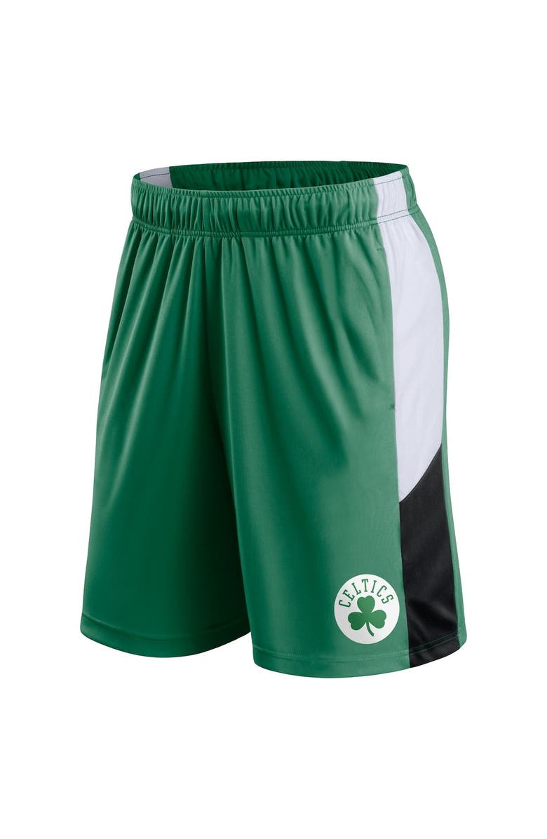 FANATICS Men's Fanatics Branded Charcoal Boston Celtics Champion Rush Colorblock Performance Shorts, Alternate, color, 