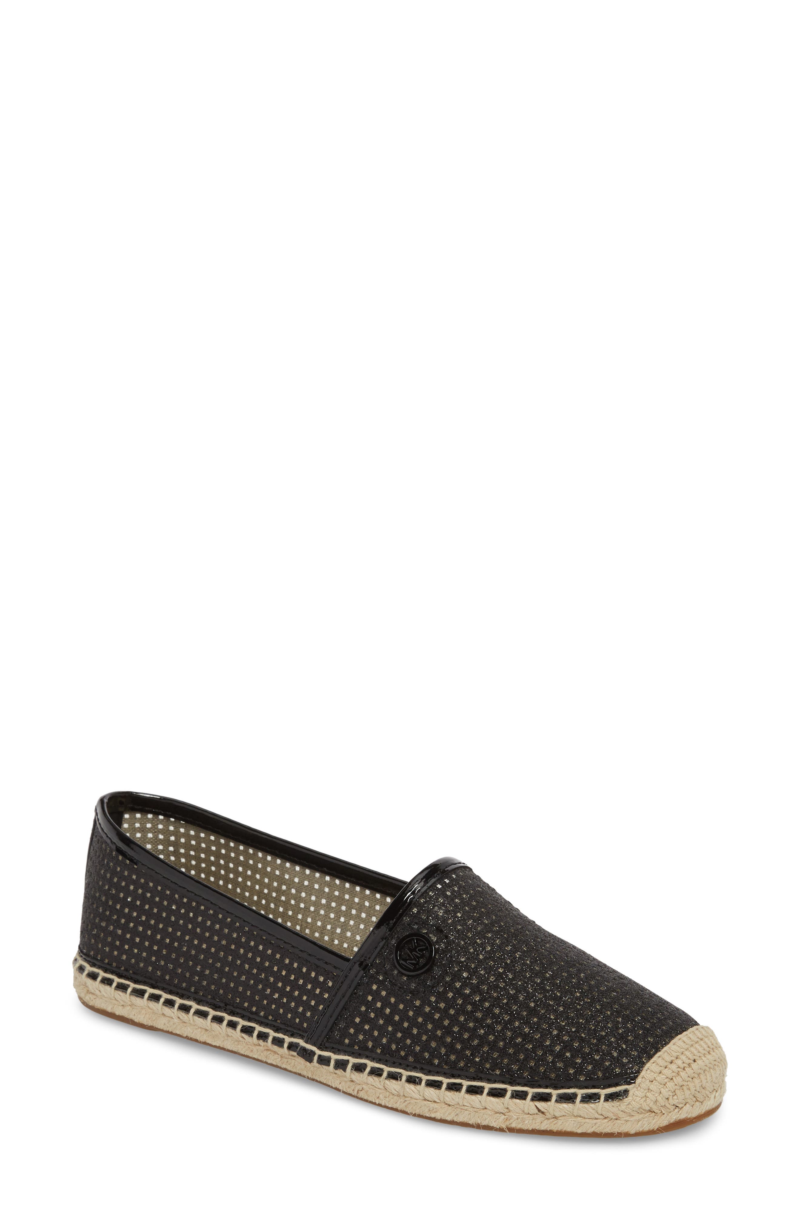 MICHAEL Michael Kors 'Kendrick' Slip-On Espadrille Flat, Main, color, 