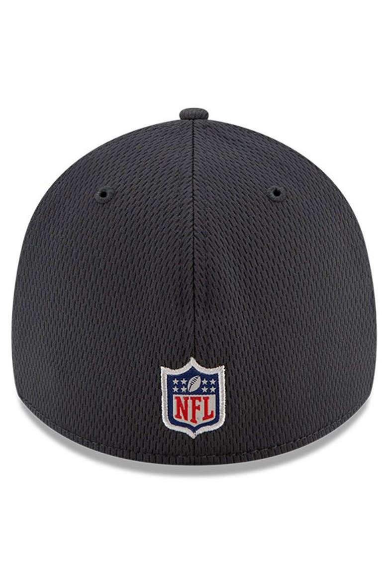Men's New Era Charcoal New Orleans Saints 2021 NFL Crucial Catch 39THIRTY Flex Hat, Alternate, color, Charcoal