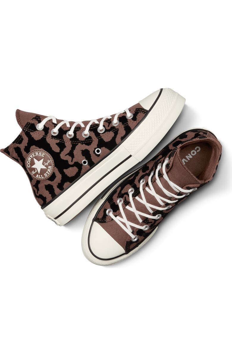 Converse Chuck Taylor<sup>®</sup> All Star<sup>®</sup> Lift High Top Platform Sneaker, Alternate, color, Bear Nap/ Black/ Egret