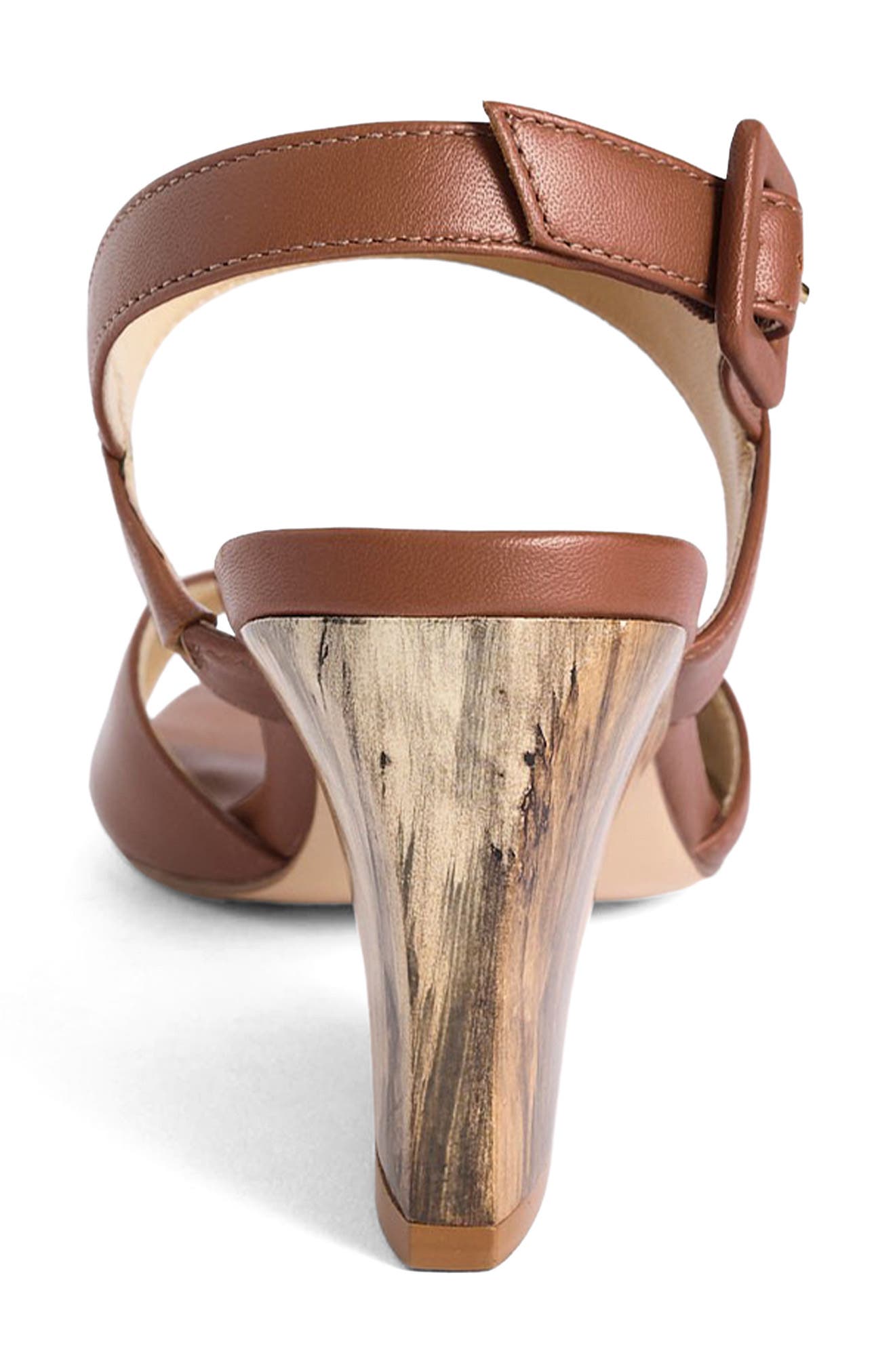 MARION PARKE Andrea Block Heel Sandal, Alternate, color, 