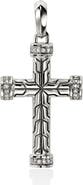 John Hardy Men's Essential Diamond Cross Pendant