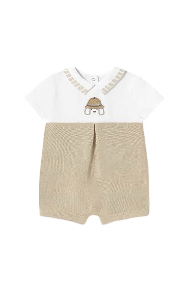 Mayoral 2 Piece Pyjama Set, Alternate, color, Beige