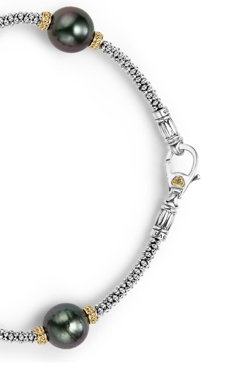 LAGOS Luna Pearl Rope Bracelet, Alternate, color, 