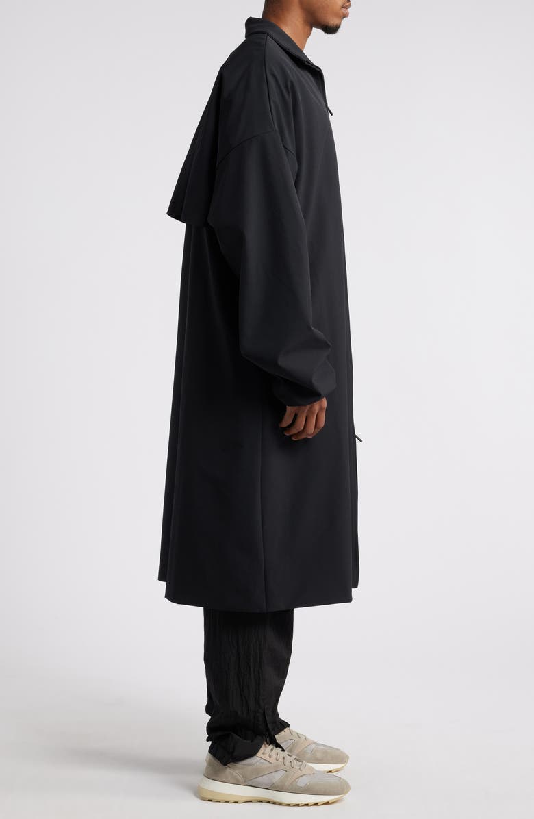 Fear of God Essentials Gender Inclusive Bonded Car Coat, Alternate, color, 