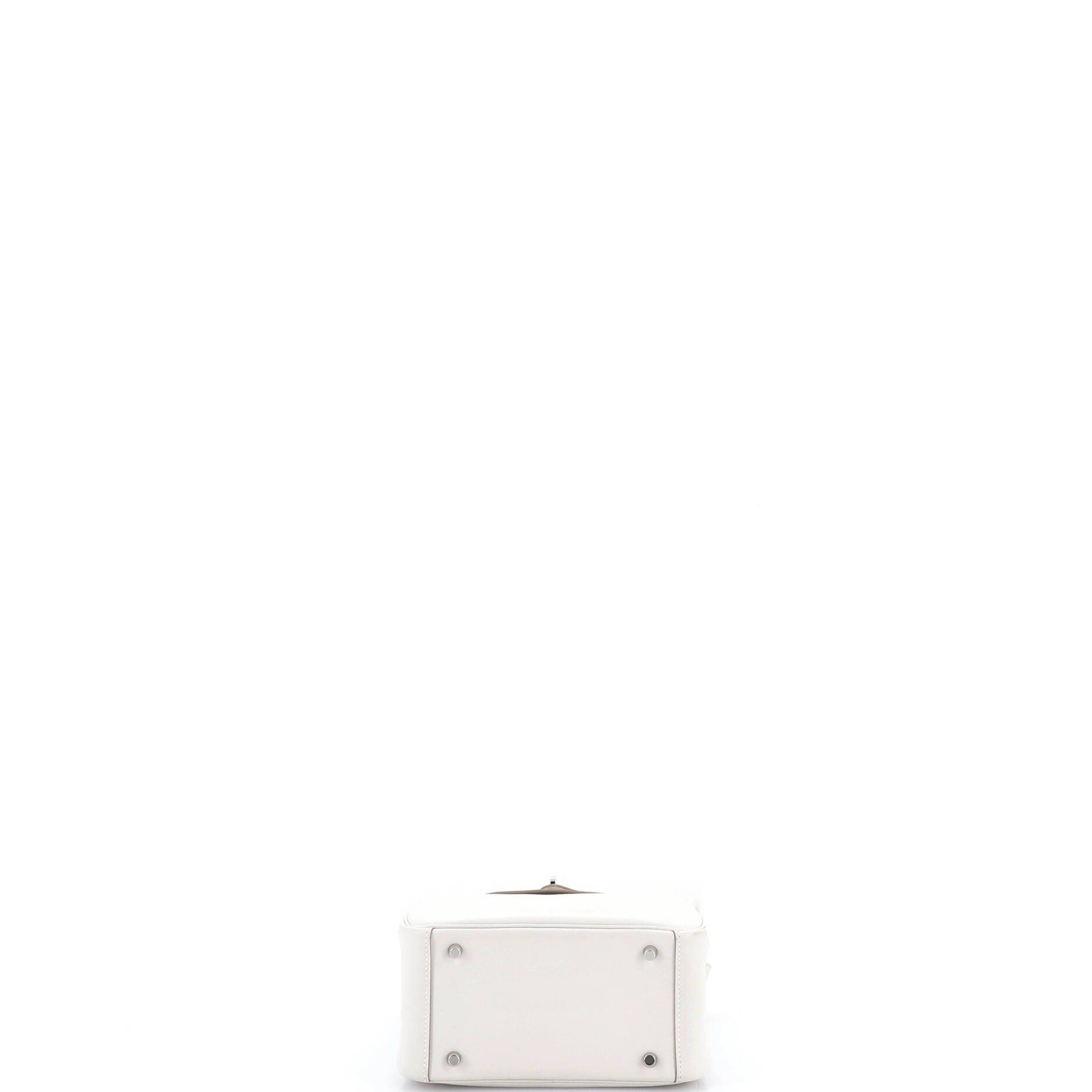 Pre-Owned Hermes Lindy Bag Verso Swift Mini, Alternate, color, Verso Gris Pale/Gris Meyer