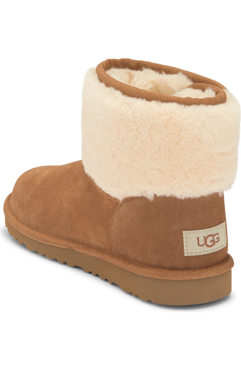 UGG<sup>®</sup> Kids' Classic Jona Luxury Boot, Alternate, color, Chestnut