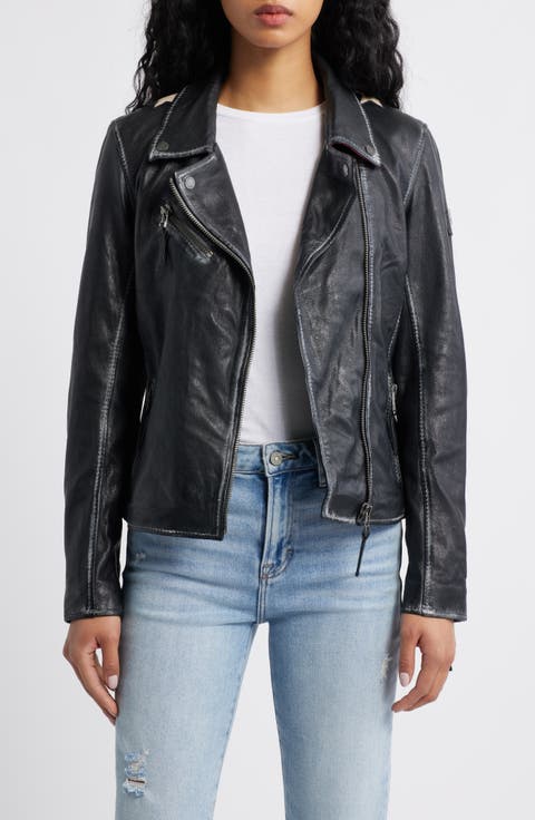 Christy Leather Moto Jacket