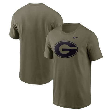 Men's Nike Olive Georgia Bulldogs Primetime Logo Performance T-Shirt