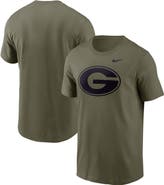 Nike Men's Nike Olive Georgia Bulldogs Primetime Logo Performance T-Shirt