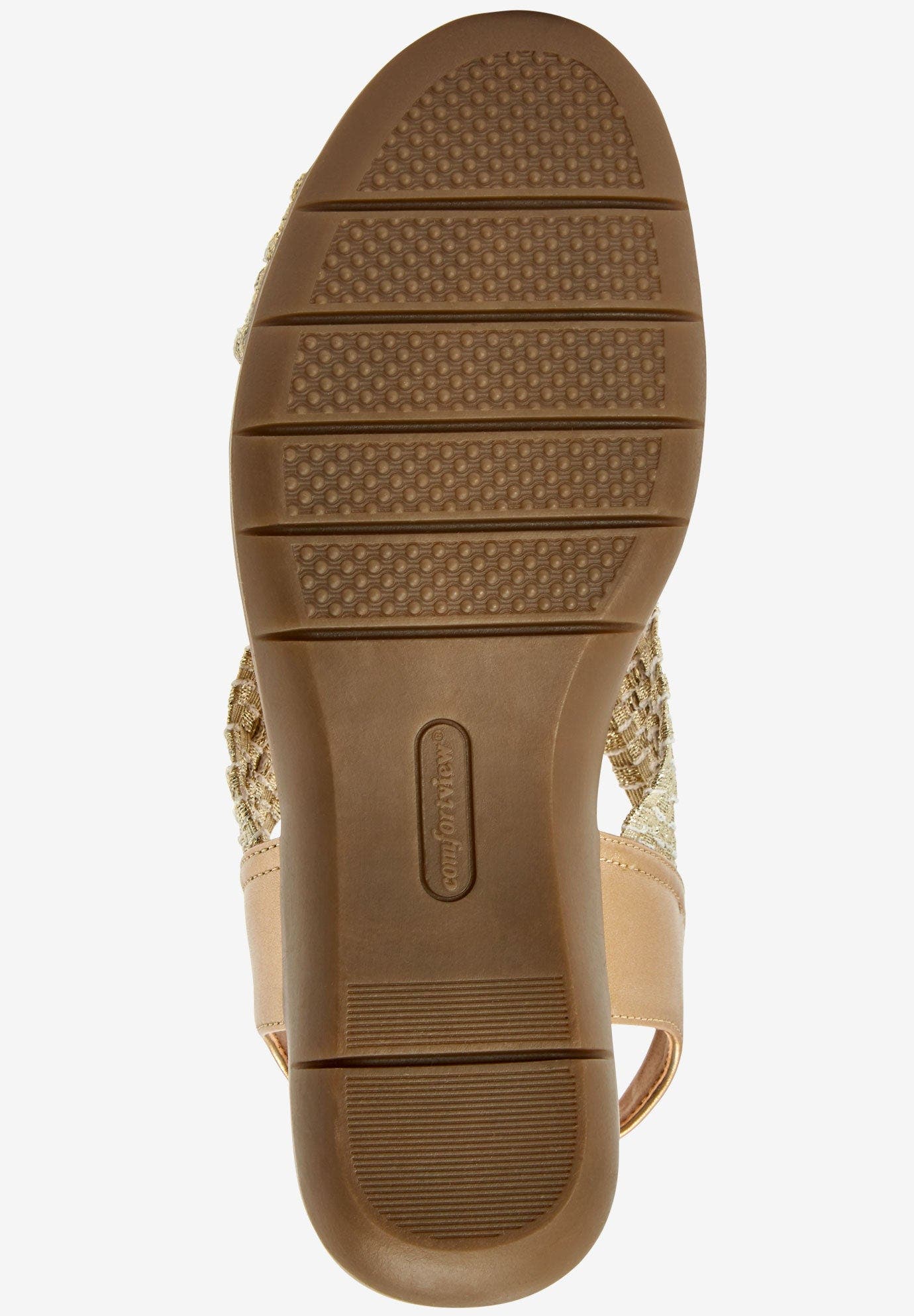 The Celestia Sling Sandal, Alternate, color, GOLD METALLIC