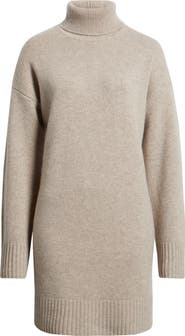 Nordstrom Long Sleeve Wool & Cashmere Sweater Dress
