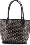 Pre-Owned Goyard Anjou Reversible Tote Coated Canvas Mini